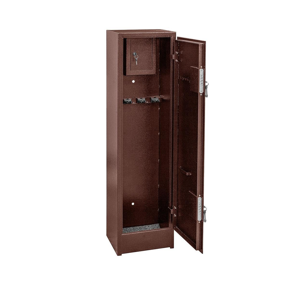 Шкаф металлический для хранения оружия "Гарант" 1400х350х250 (T-SG-205) Тонар