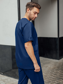 Костюм медицинский мужской | Бл-510 а+Б-108 клеон лайт