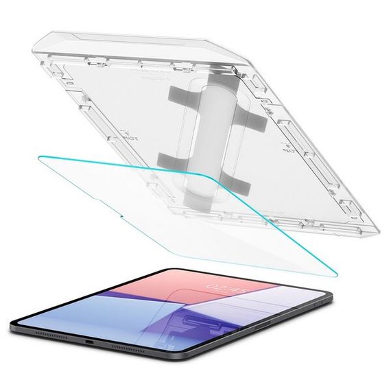 Защитное стекло Spigen Glas.tR EZ Fit для iPad Pro 11 (2024) AGL07788 Прозрачный