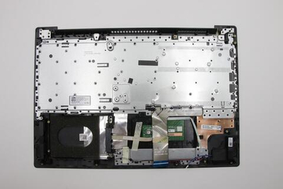 Верхняя панель с клавиатурой (топкейс) для ноутбука Lenovo L340-15IWL черная, раскладка - английская (5CB0S16591)
