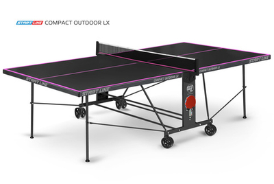 Стол теннисный Compact-2 LX Всепогодный 6 black