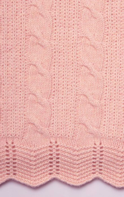 Плед детский 100х150 Luxberry Imperio 93 розовый Португалия фрагмент