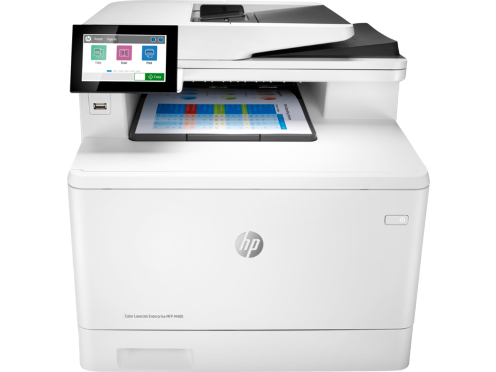 МФУ HP Color LaserJet Enterprise M480f (3QA55A)