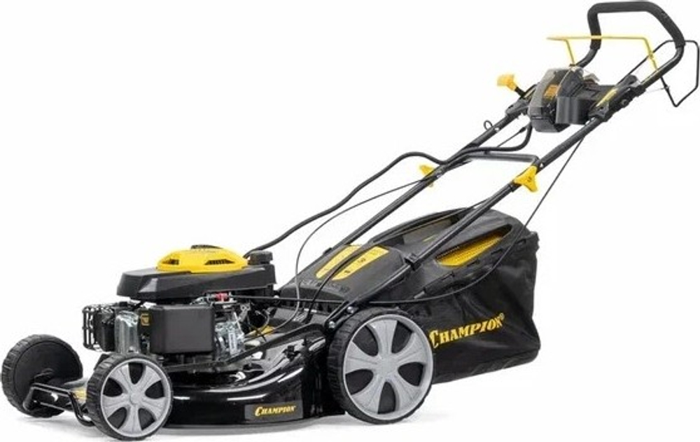 Газонокосилка бензиновая CHAMPION LM5346 E самоходная LM5346E