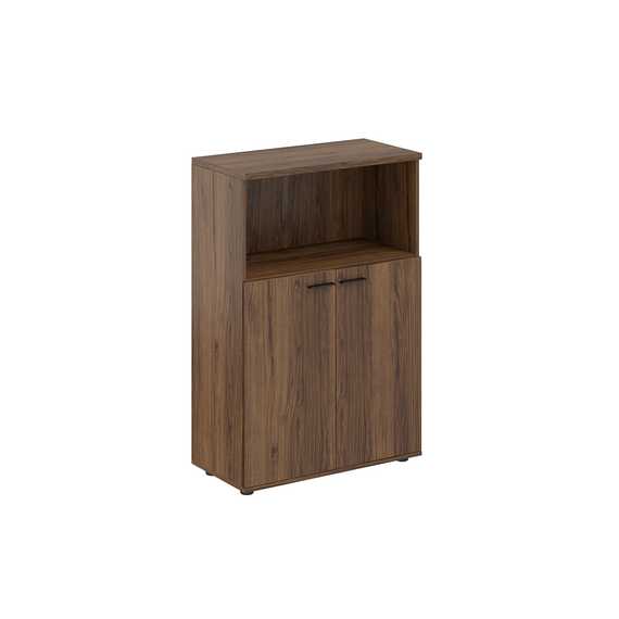 Шкаф средний Сигма   с нишей 800х400х1200, 2-х дв., з.ст HDF