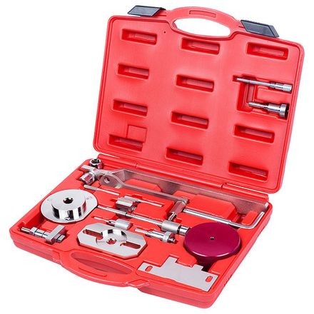 Цена на МАСТАК (103-21501C) Набор фиксаторов распредвала / коленвала, FIAT / IVECO / PEUGEOT / FORD / CITROEN, кейс, 15 предметов