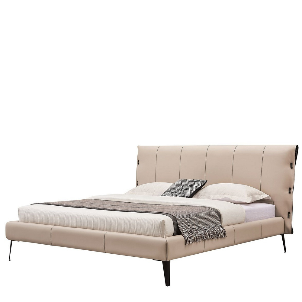 Кровать 1727 бежевая