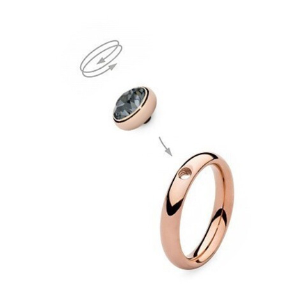 Шарм Qudo Sesto Silver Night 666320 BW/RG