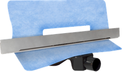 Душевой трап (лоток) CK DRAIN LENA-AQUA003-60 60 см, решетка хром, с сифоном