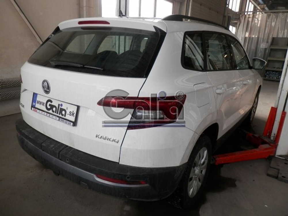 Фаркоп оцинкованный Galia S119C для Skoda Karoq 2018-, Seat Ateca 2016-(паспорт и сертификат в комплекте)(без электрики)