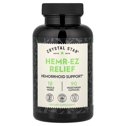 Crystal Star, HEMR-Defense, 90 вегетарианских капсул