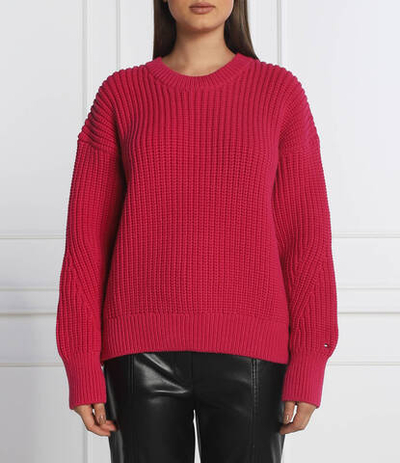 свитер Tommy Hilfiger - розовый(WW0WW35883)