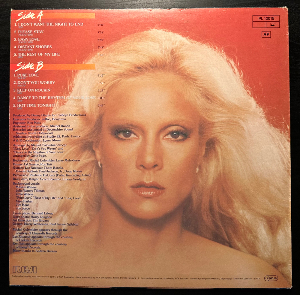 Sylvie Vartan - I Don't Want The Night To End (Германия 1979г.)