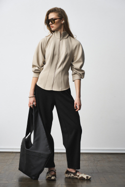 Джемпер 1295 бежевый