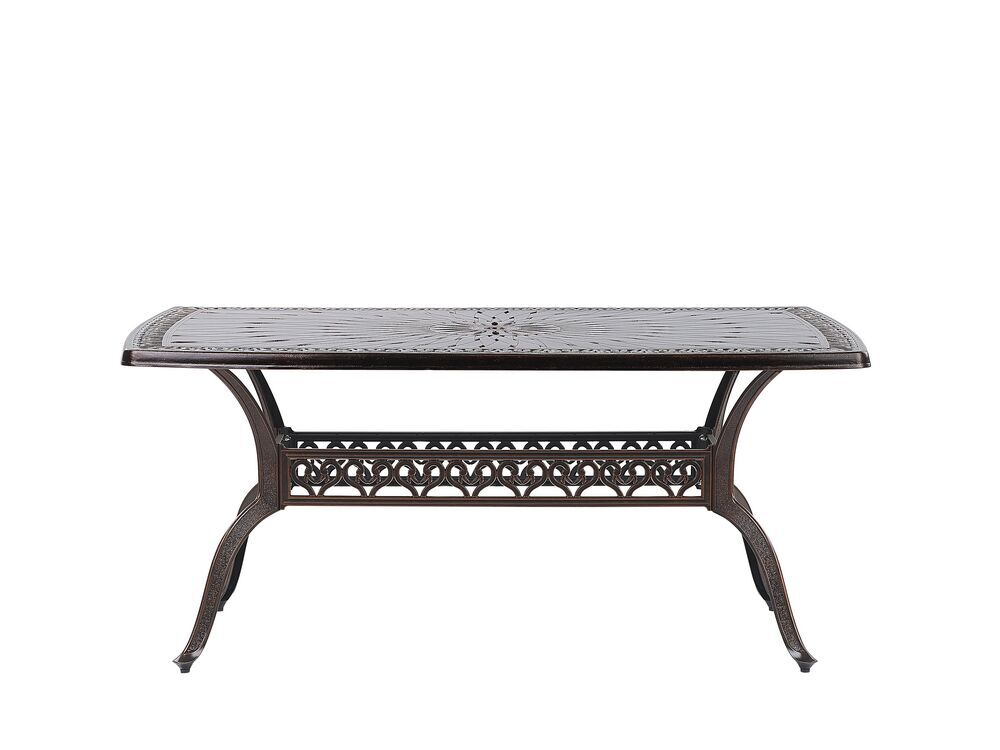 Стол овальный из литого алюминия уличный АДОНИС «ADONIS» 162х102