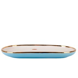 Блюдо сервировочное "Royal line.Blue" 30*16,3*3см. (min4) (транспортная упаковка)