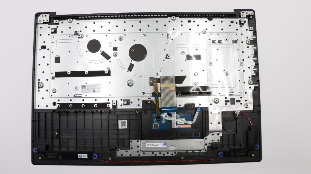 Верхняя панель с клавиатурой (топкейс) для ноутбука Lenovo IdeaPad 330-17ICH . раскладка - русская, с подсветкой, черная (5CB0R48070), оригинал