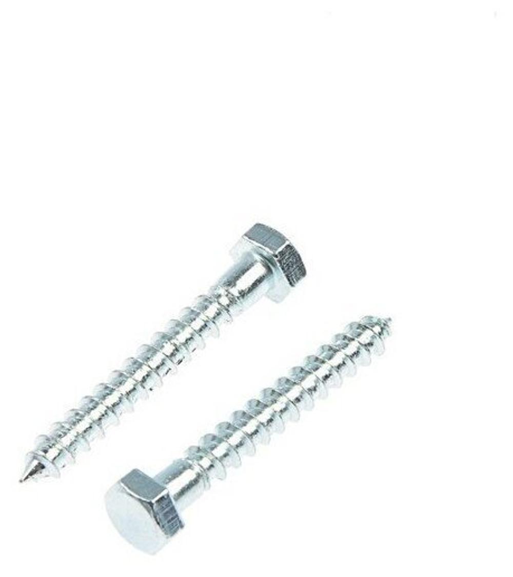 БОЛТ САНТЕХНИЧЕСКИЙ СТРОЙБАТ ОЦИНК DIN 571 8Х60 2ШТ 1456