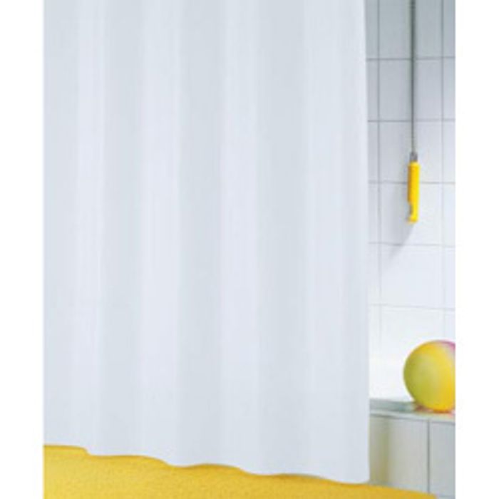 Штора для ванной Spirella BIO white, 180х200см, цвет белый