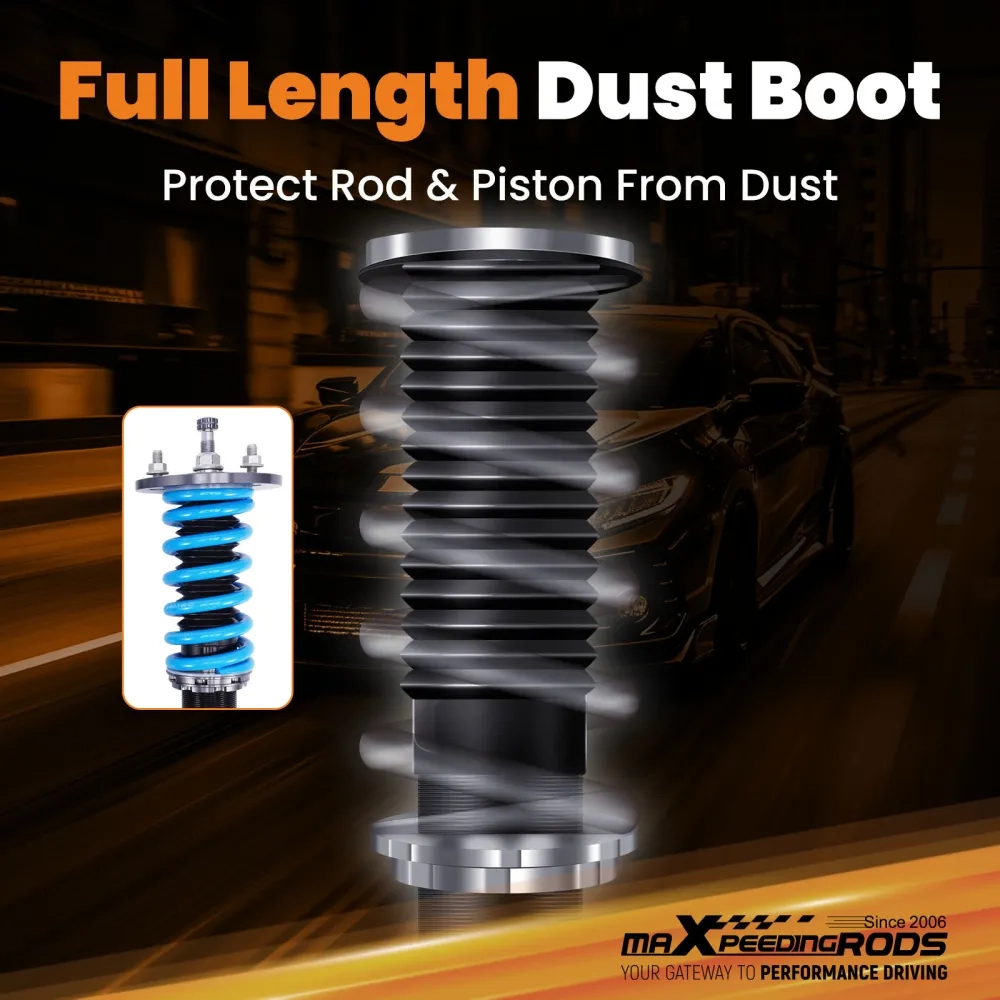 24-Step Damper Adjustable Coilover Suspension Springs Kit подходит для автомобиля Acura NSX 91-05