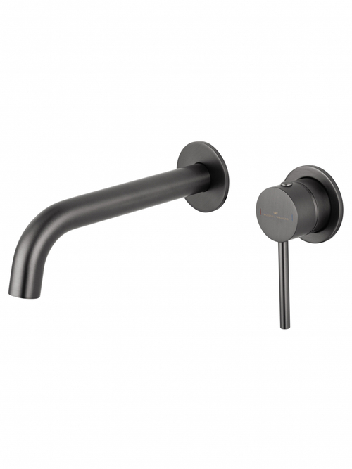 Смеситель для раковины встраиваемый WONZON & WOGHAND STICK, Темный графит (WW-88869017-BGM)