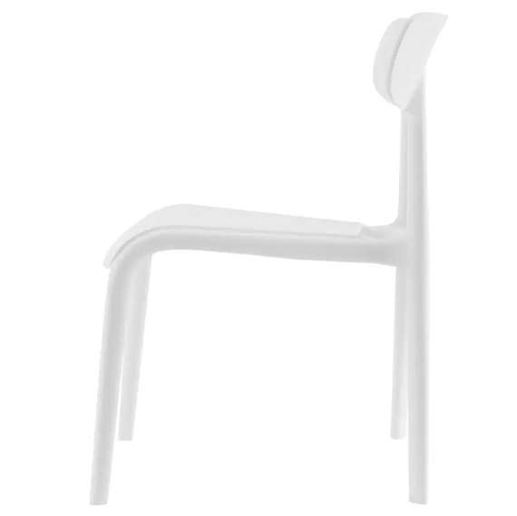 Белый пластиковый стул Tilt | Купить в Hallberg.ru