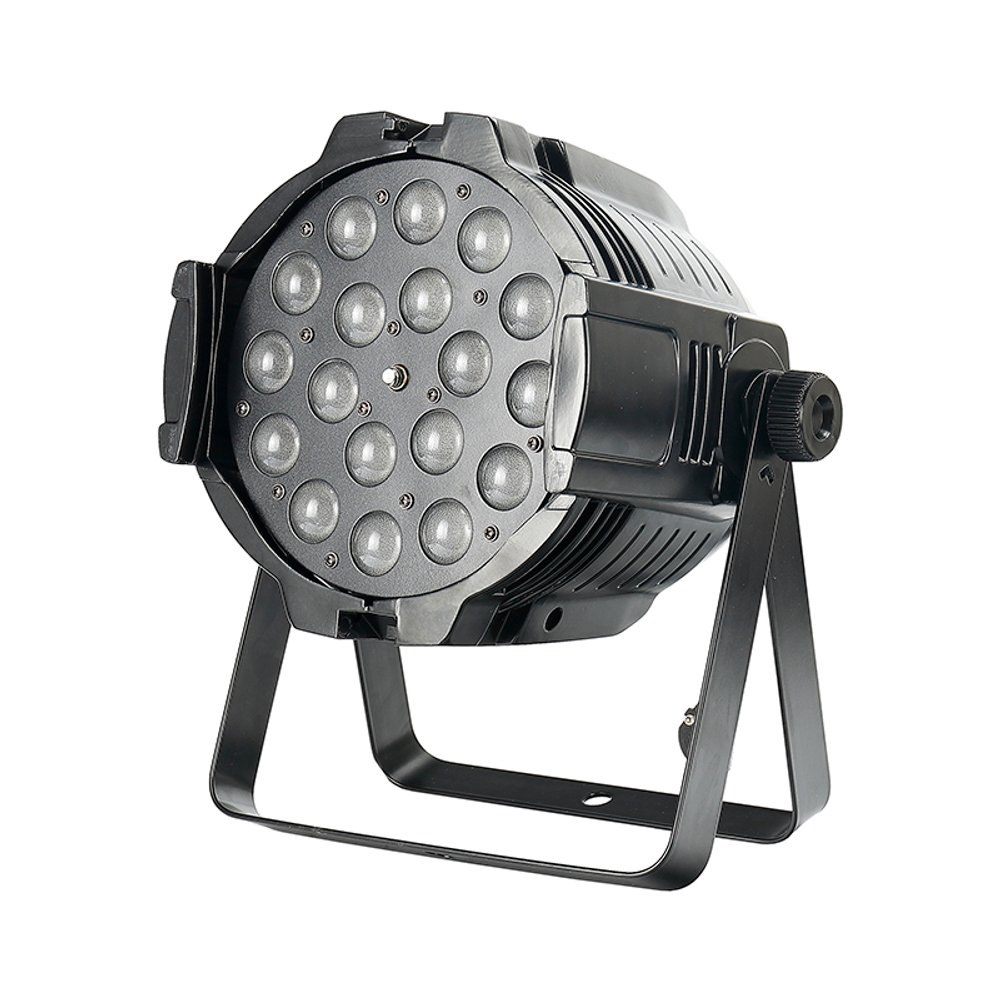 PL-P180Z — светодиодный PAR-прожектор 18×10 Вт RGBW с зумом 19°–50°