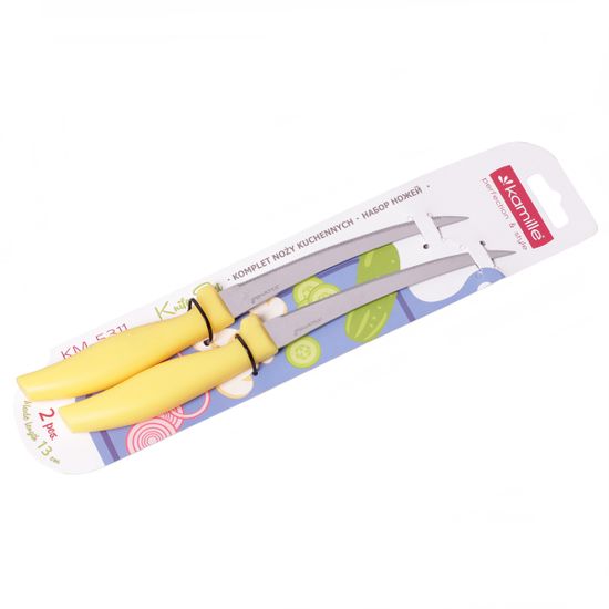 Ножи кухонные 2 шт. из нержавеющей стали для томатов Kamille КМ 5311