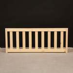 Бортик для кровати односпальной 90х200 Буфалина от падения из массива сосны, в натуральной отделке