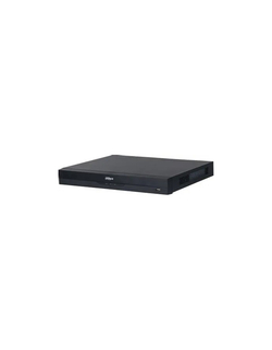 DAHUA DHI-NVR5216-8P-EI 16-канальный IP-видеорегистратор c PoE, 4K, H.265+, видеоаналитика, входящий поток до 384Мбит/с, 2 SATA III до 16Тбайт