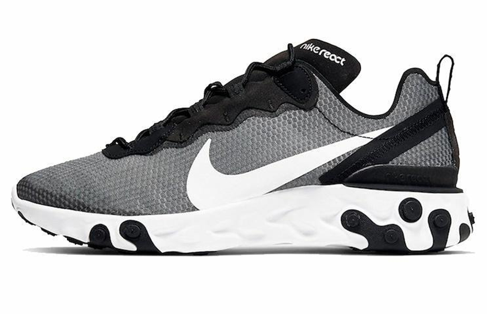 Кроссовки Nike React Element 55 Black White