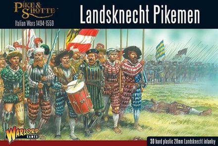 Warlord Pike &Shotte Landsknechts Pikemen