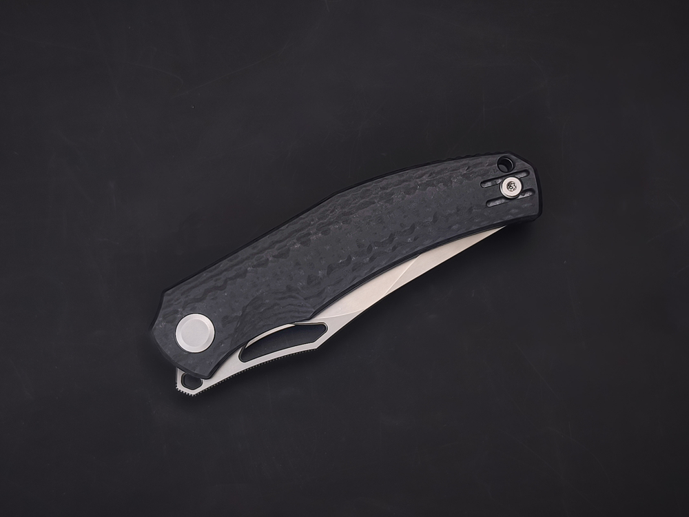 Складной нож VOROM [T10S Stonewash Carbon G10]