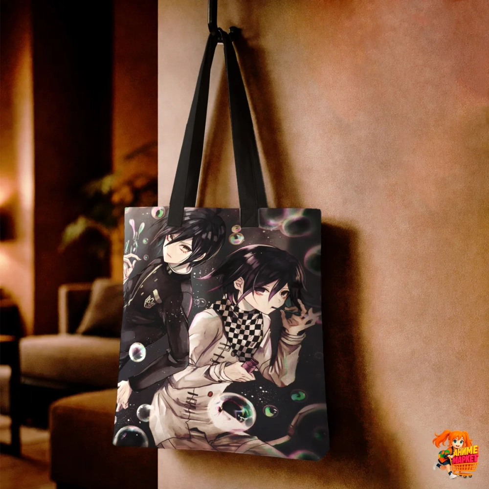 Сумка шоппер с принтом Danganronpa