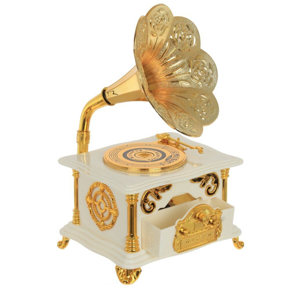 GAEM Изделие декоративное "Граммофон" (музык.), L16 W15 H26 см