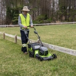 Аккумуляторная газонокосилка Greenworks GC82LM51SP2K2 (1 x 5 Ач, ЗУ) 2515907UB