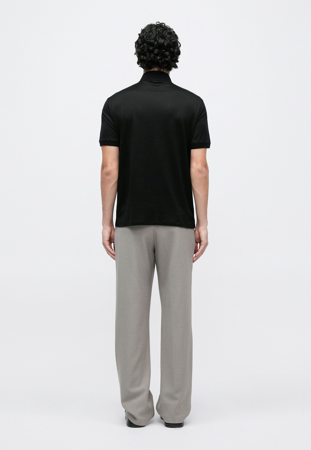 Emporio Armani Футболка-поло - Чёрный