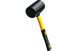 Чёрная резиновая киянка STAYER 450 г 2054-65
