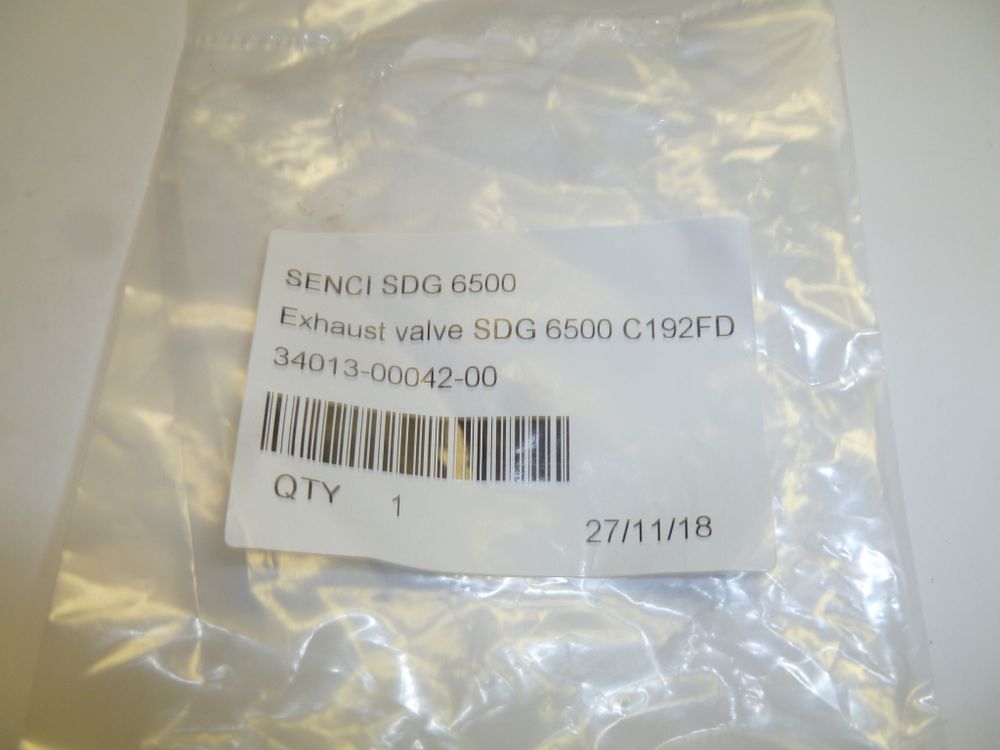 Клапан выпускной SDG6500/Exhaust valve