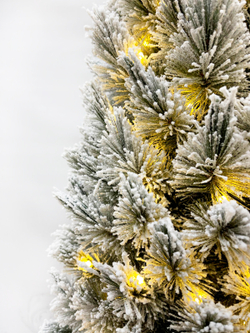 Ель TreeDeLuxe Арктическая 260см 480 ламп заснеженная