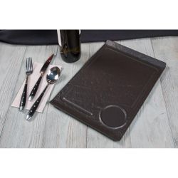 Блюдо прямоугольное 35*24 см h2,2 см борт Side Up2 с выемкой для соусника   P.L. [3]