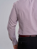 Сорочка мужская VESTER длинный рукав, клетка, хлопок/пэ/вискоза 68814 28