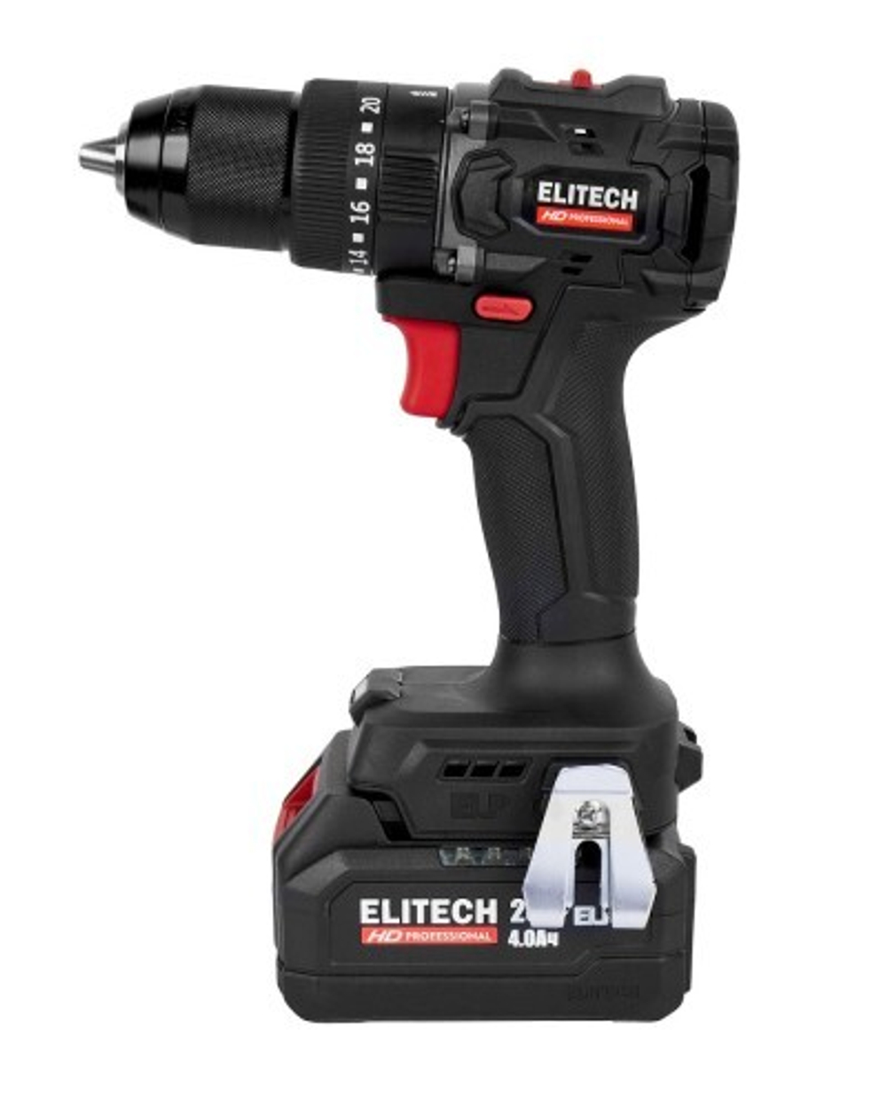 Дрель-шуруповерт аккумуляторная ELITECH CD 20ISL2 (E2201.041.02) HD 205723
