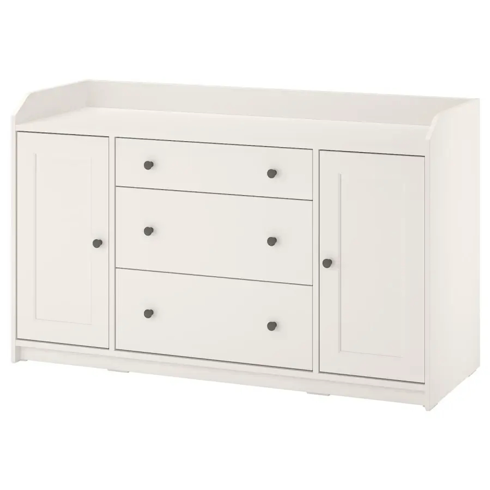 Шкаф - HAUGA IKEA/ ХАУГА ИКЕА,  140x84 см, белый