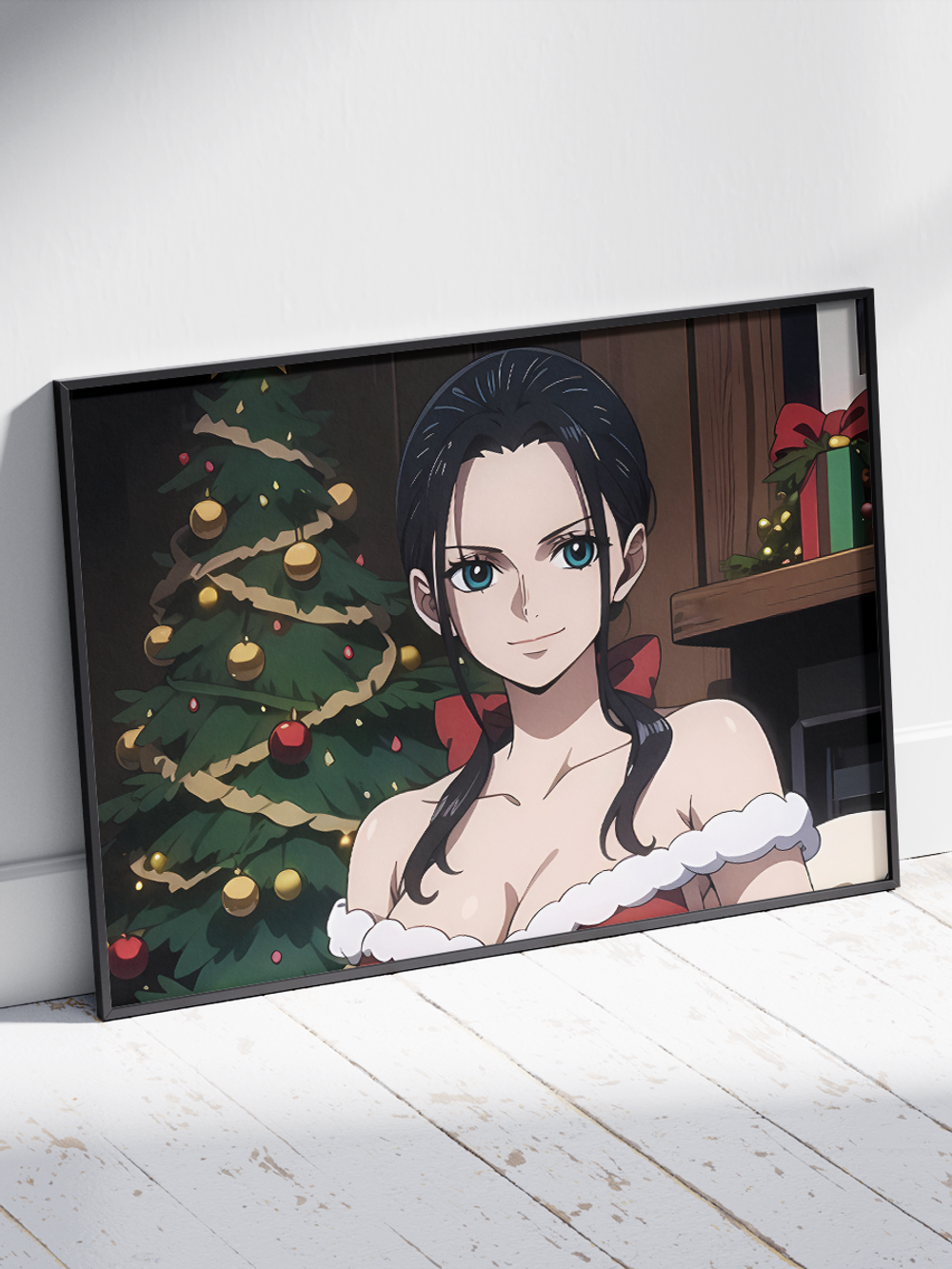 Постер плакат Нико Робин Новый Год One Piece Ван Пис