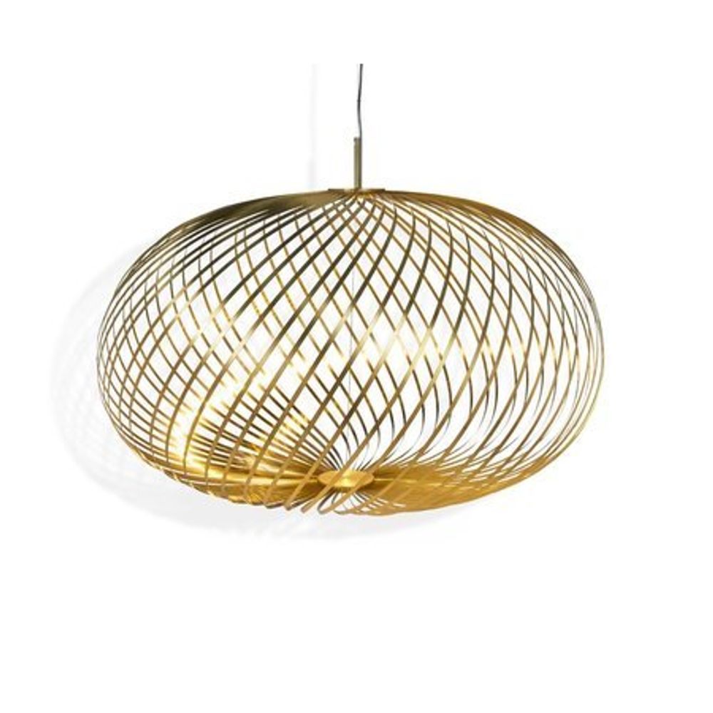 Подвесной дизайнерский светильник  Spring by Tom Dixon (золотой)