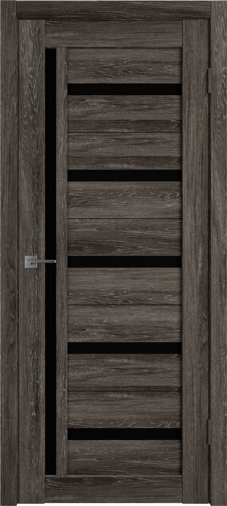 Дверь Atum 18 / Terra Vellum / Black Gloss / Владимирские двери