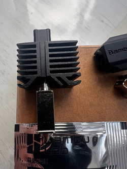 Хотэнд с соплом 0,6 мм из закаленной стали для 3Д принтера Bambu Lab X1 Series & P1 Series (FAH005-N-1)