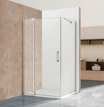 Душевой уголок Extra VSR-1E809010CL, 800/900*1000, хром, стекло прозрачное, , шт