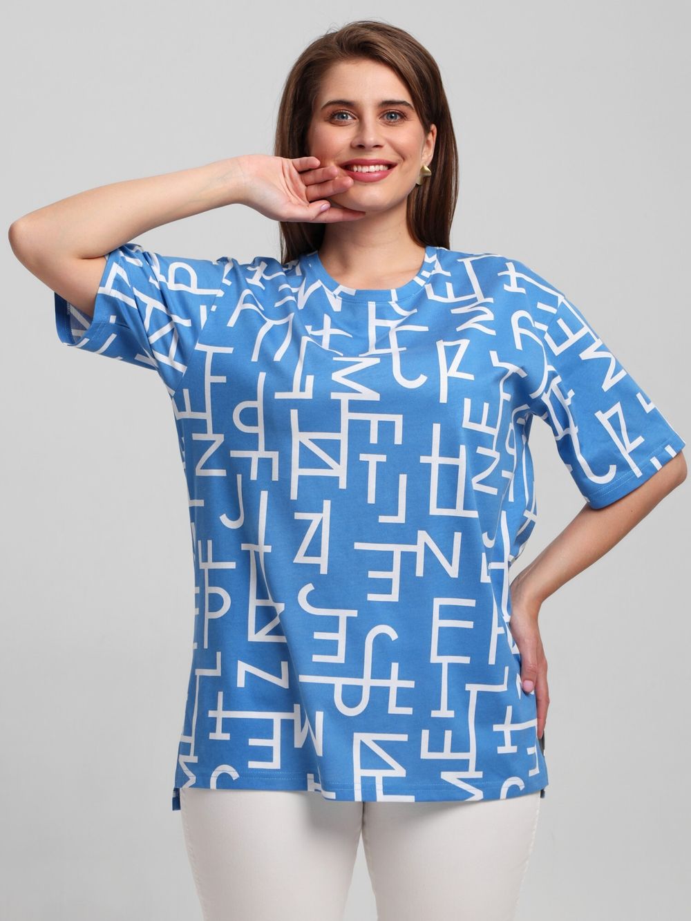 Футболка Манифест-2 Виотекс ГОЛУБОЙ